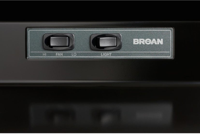 Broan 403623 36" Under-cabinet Hood, 160 Cfm: Black