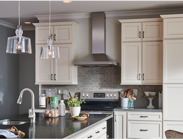Broan 613004 Ballista Wall-Mount Chimney Hood with Multiple Blo...