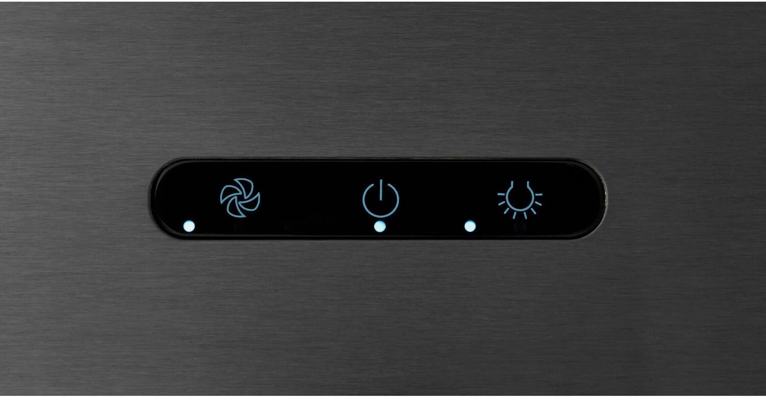 Broan EW4336BLS Black Stainless Steel, 36 Inch