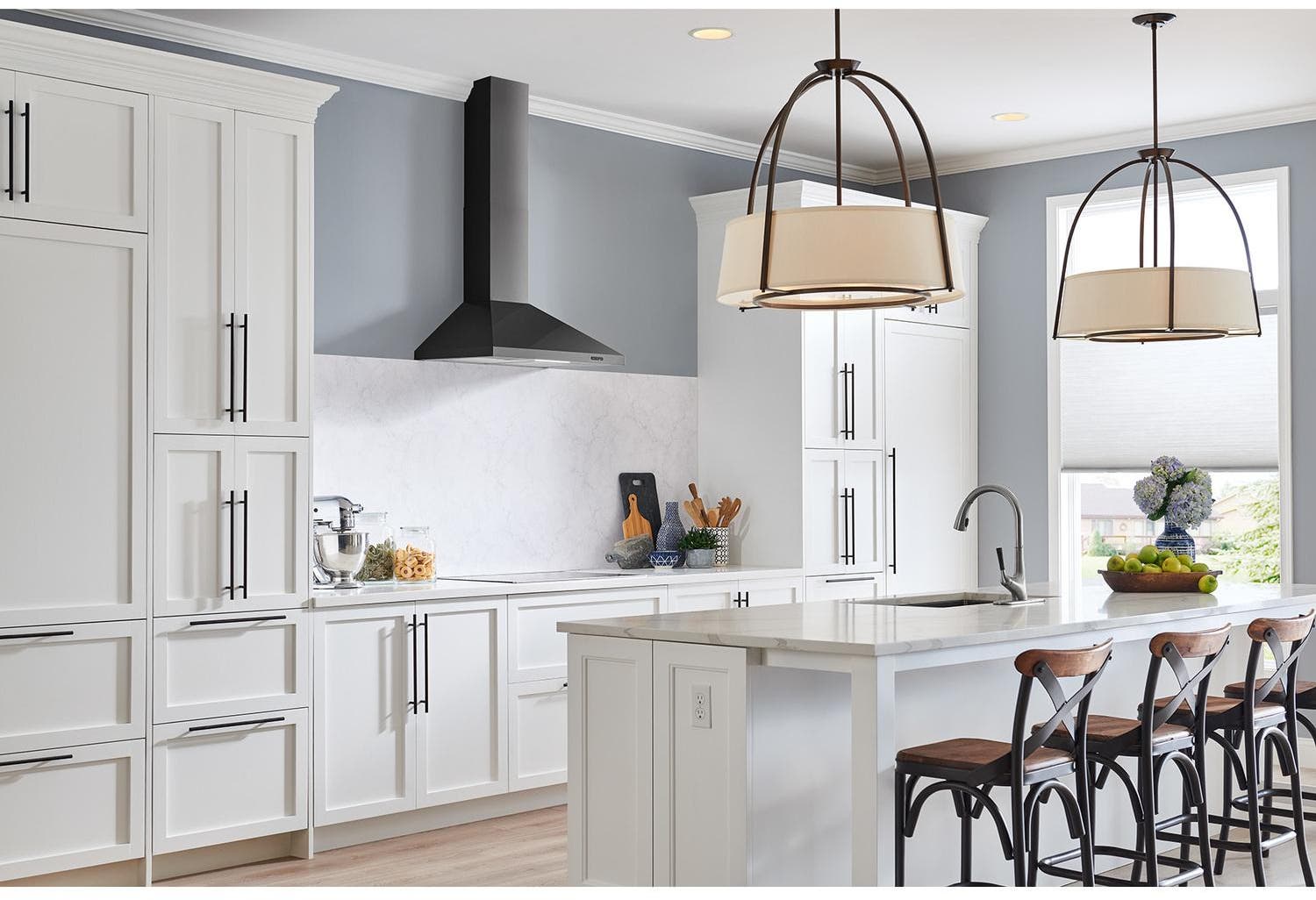 Broan EW4836BLS Black Stainless Steel, 36 Inch