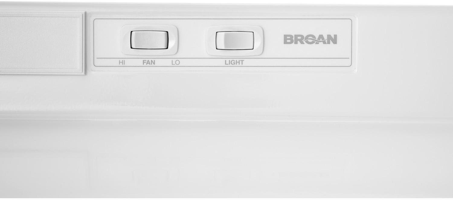 Broan F404211 Monochromatic White