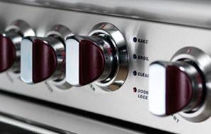 Capital Indoor GCR304N 30" Pro-Style Gas Range with 4 Power-Flo Sealed Bu...