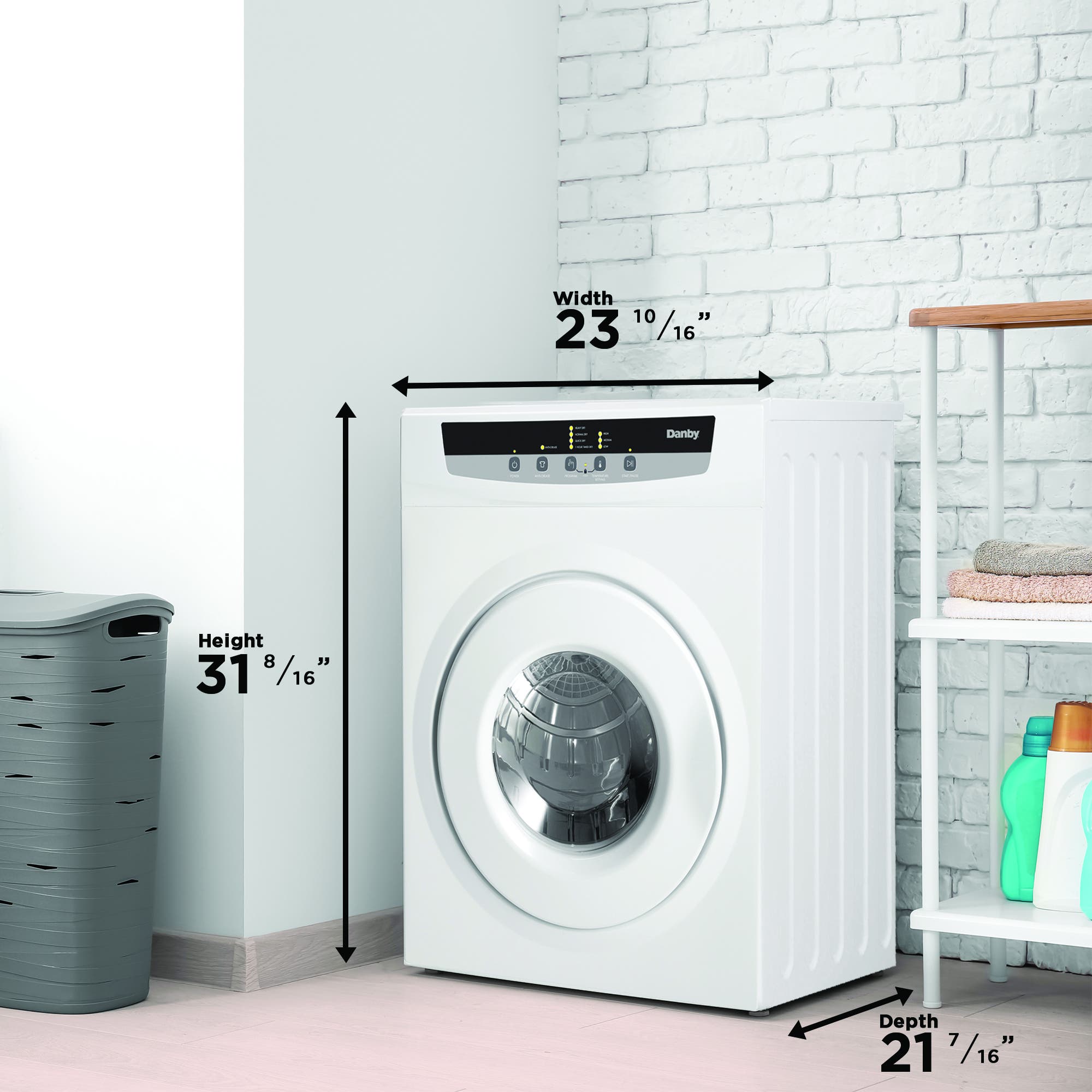 Danby DDY060WDB White