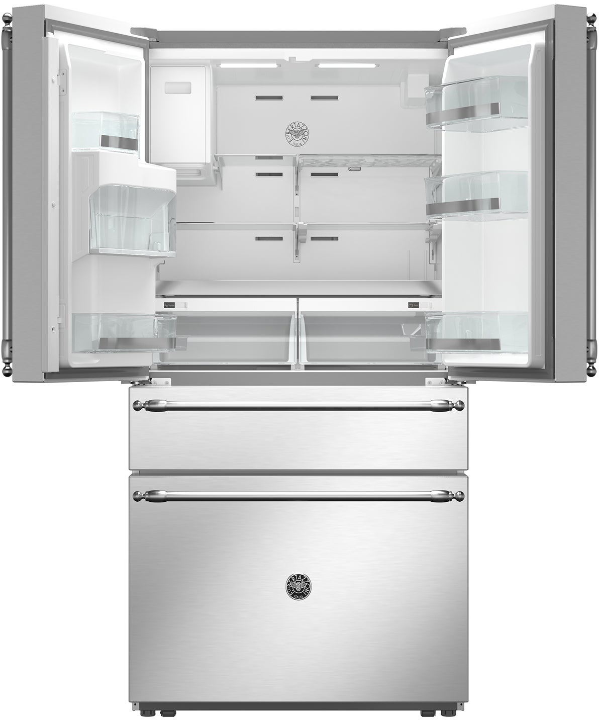 Bertazzoni REF36FDFZXNT 36 Inch Freestanding 4-Door French Door