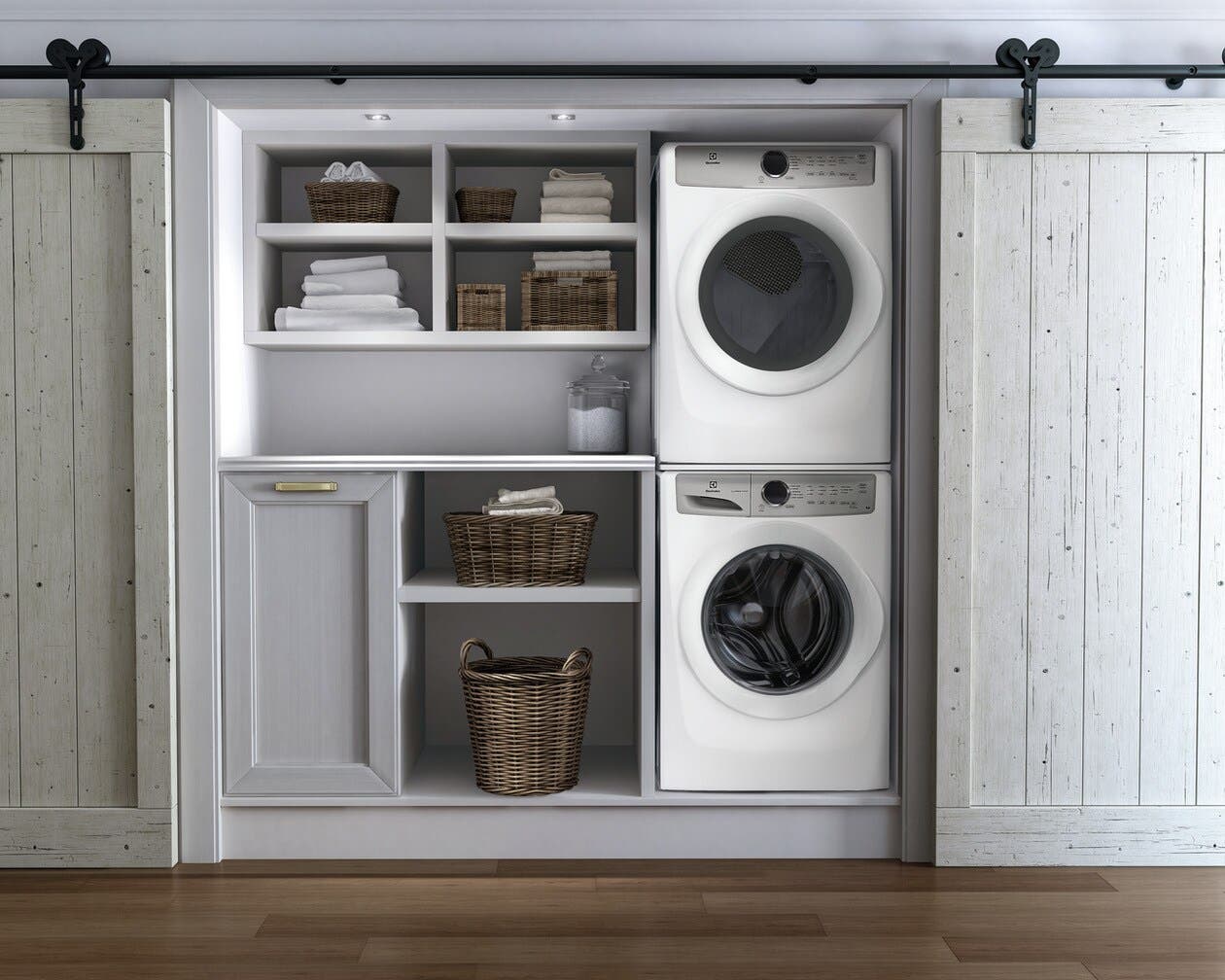 Electrolux EFDG317TIW White