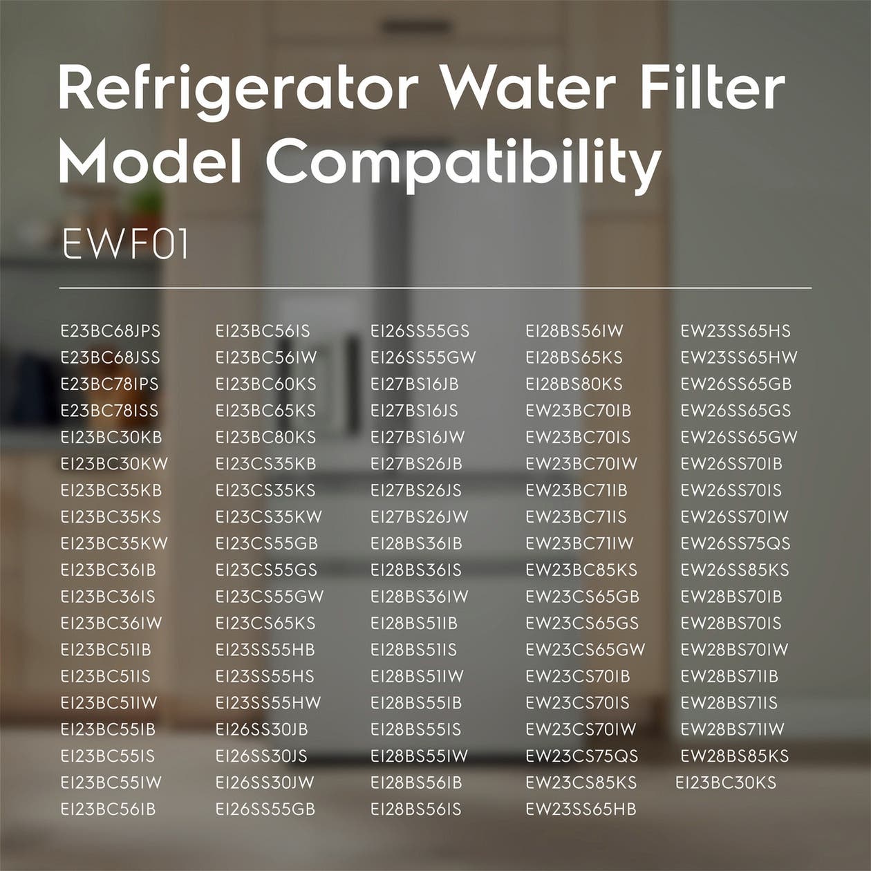 Electrolux EWF01 Replacement Water Filter
