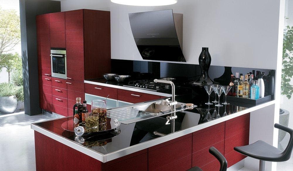 Faber MIRR36BK 36" Mirror Wall-Mount Range Hood