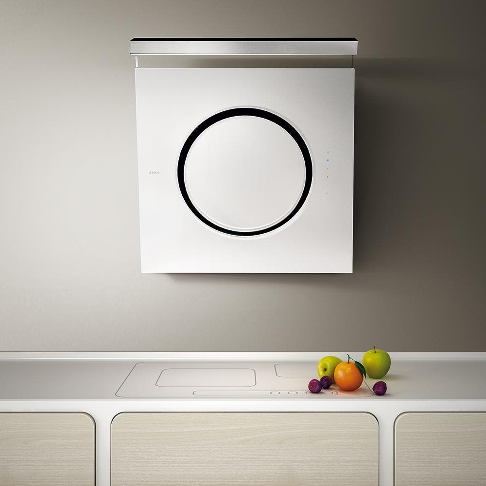 Elica EOM431BL Black Glass with Stainless Steel Trim