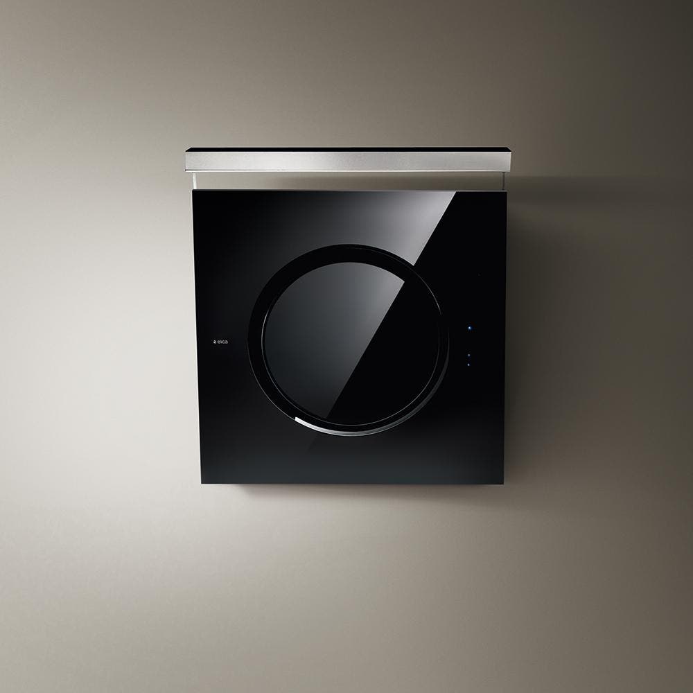 Elica EOM431BL Black Glass with Stainless Steel Trim
