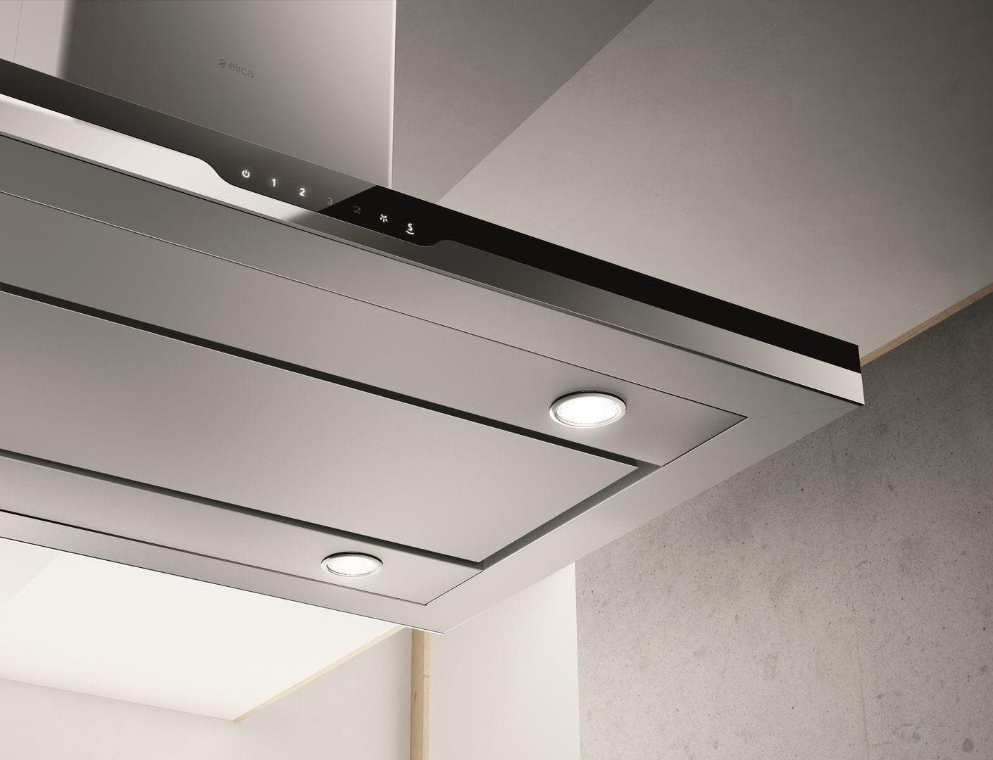 Elica ESI636SS 36 Inch Stainless Steel with Black Glass Panel