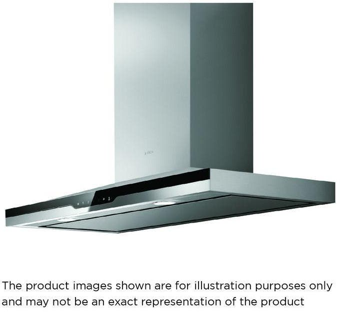 Elica EST636SS Stainless Steel with Black Glass Panel, 36 Inch 