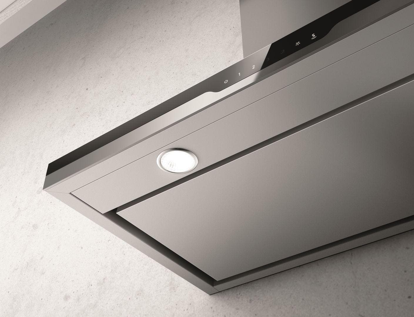 Elica EST636SS Stainless Steel with Black Glass Panel, 36 Inch 
