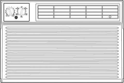 GE AEE12DN 12,000 BTU Air Conditioner