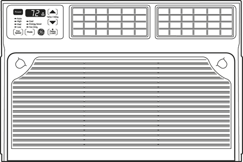 GE AEM12AN 12,000 BTU Air Conditioner