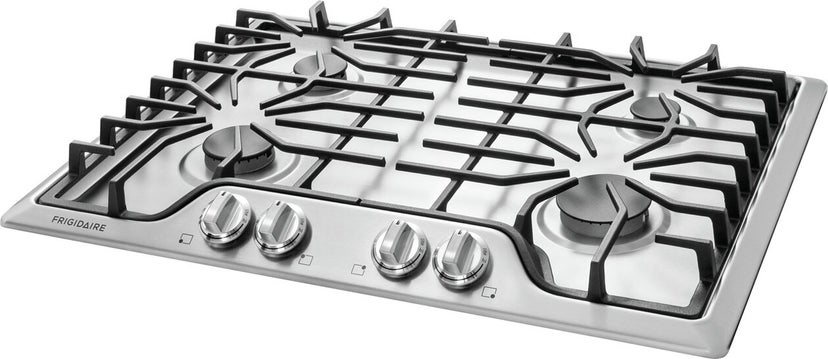 Frigidaire FFGC3026SS 30 Inch Gas Cooktop with 4 Sealed Burners and LP C...