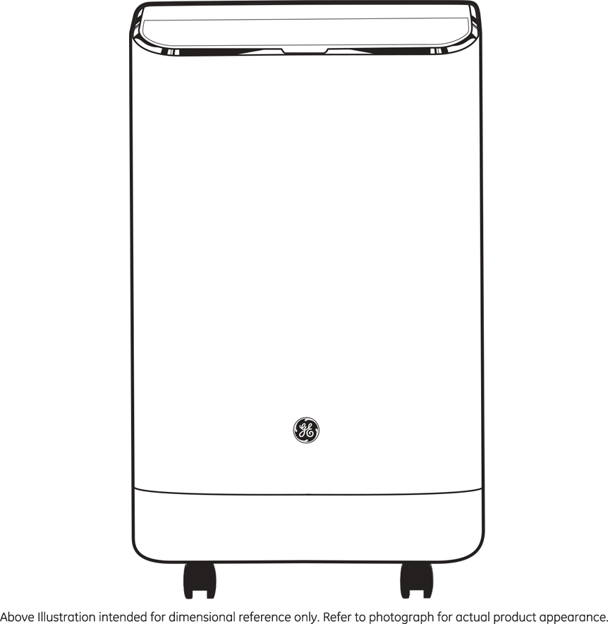 GE APCA12YZMW White, 12000 BTU