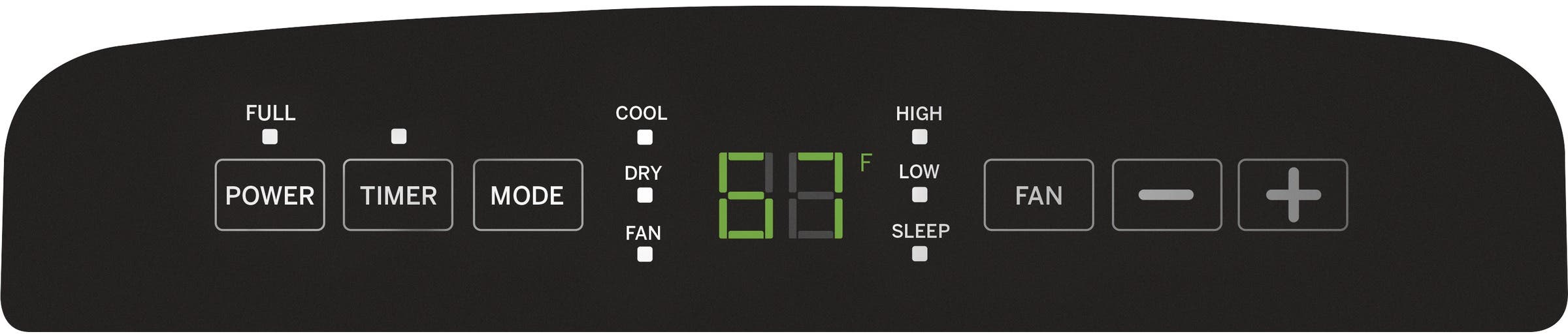 GE APDA14NXMB Black