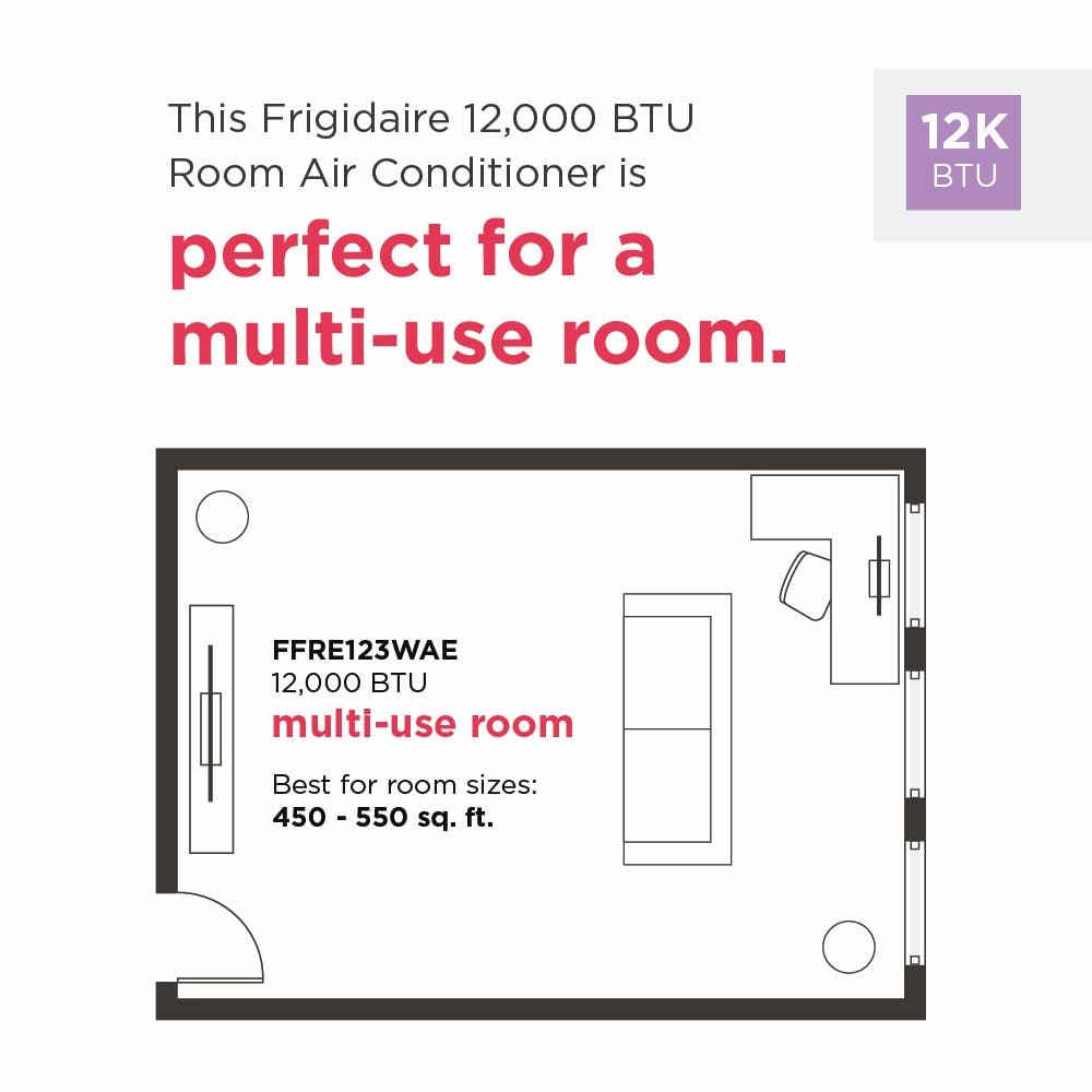 Frigidaire FFRE123WA1 White