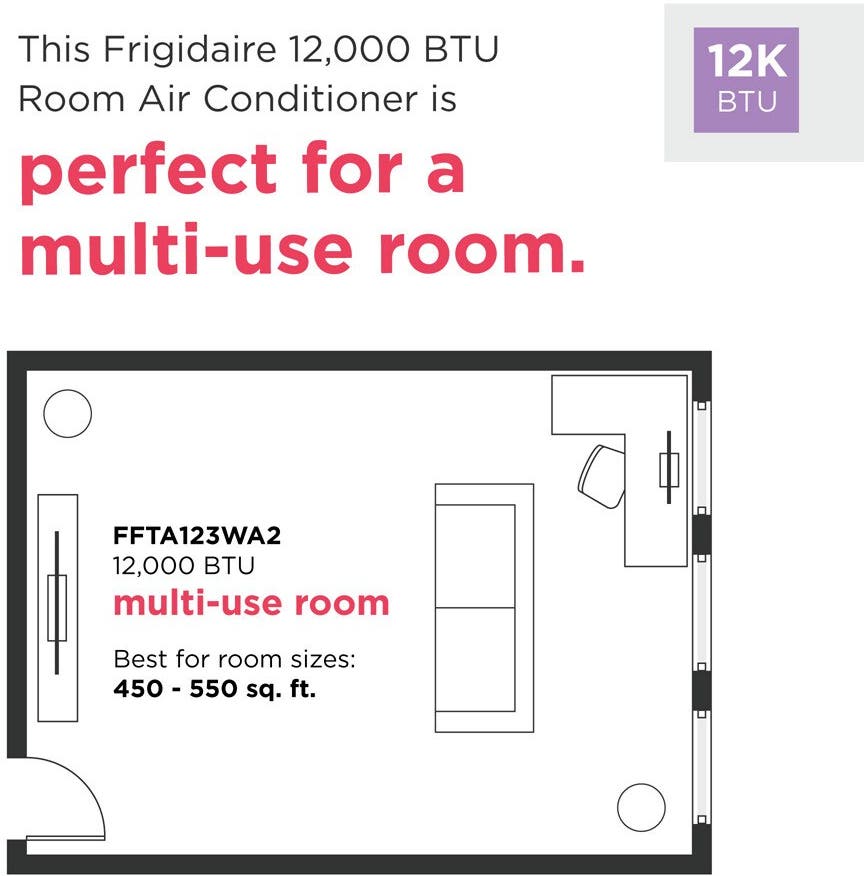 Frigidaire FFTA123WA2 White