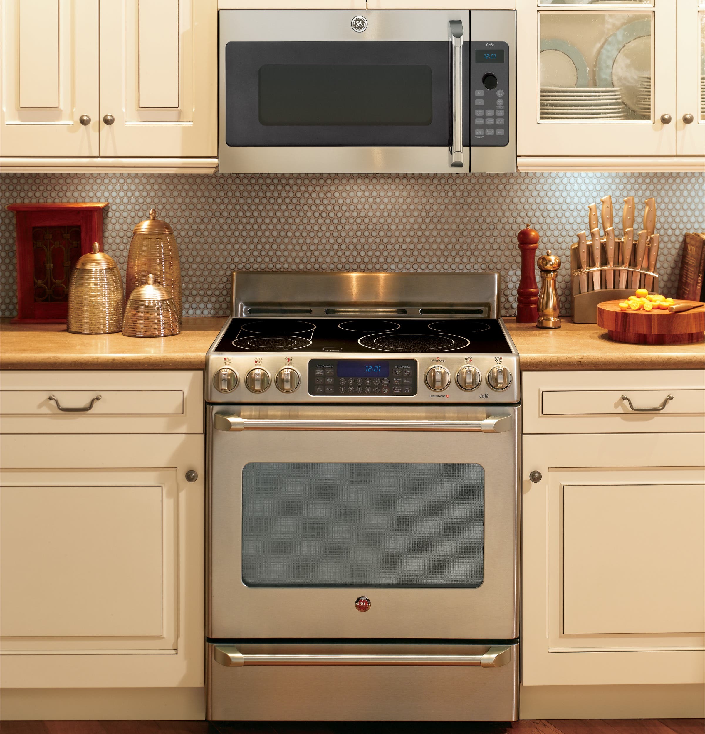 GE CSA1201RSS Stainless Steel On Black