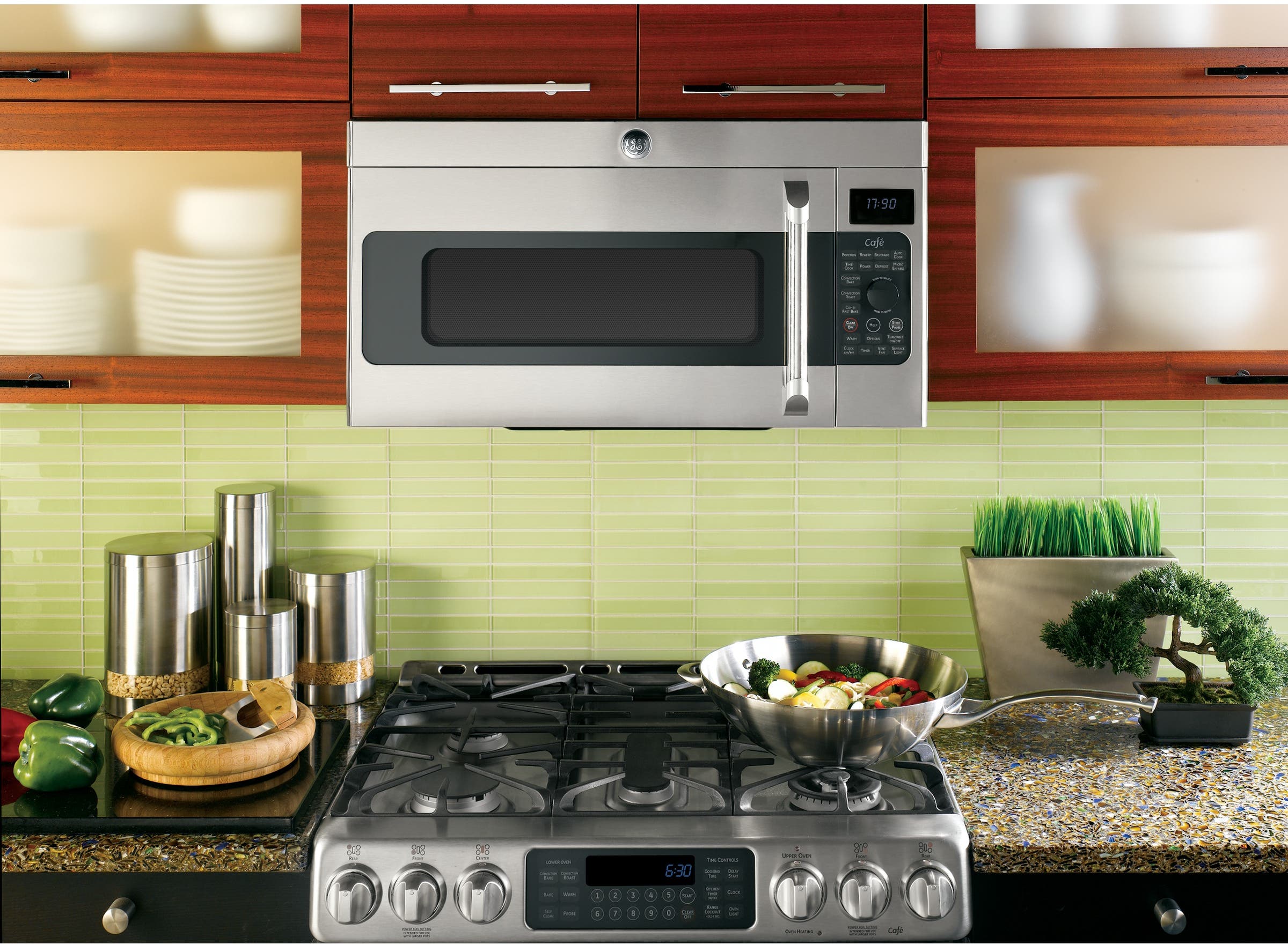 GE CVM1790SSSS 1.7 cu. ft. Over-the-Range Microwave Oven