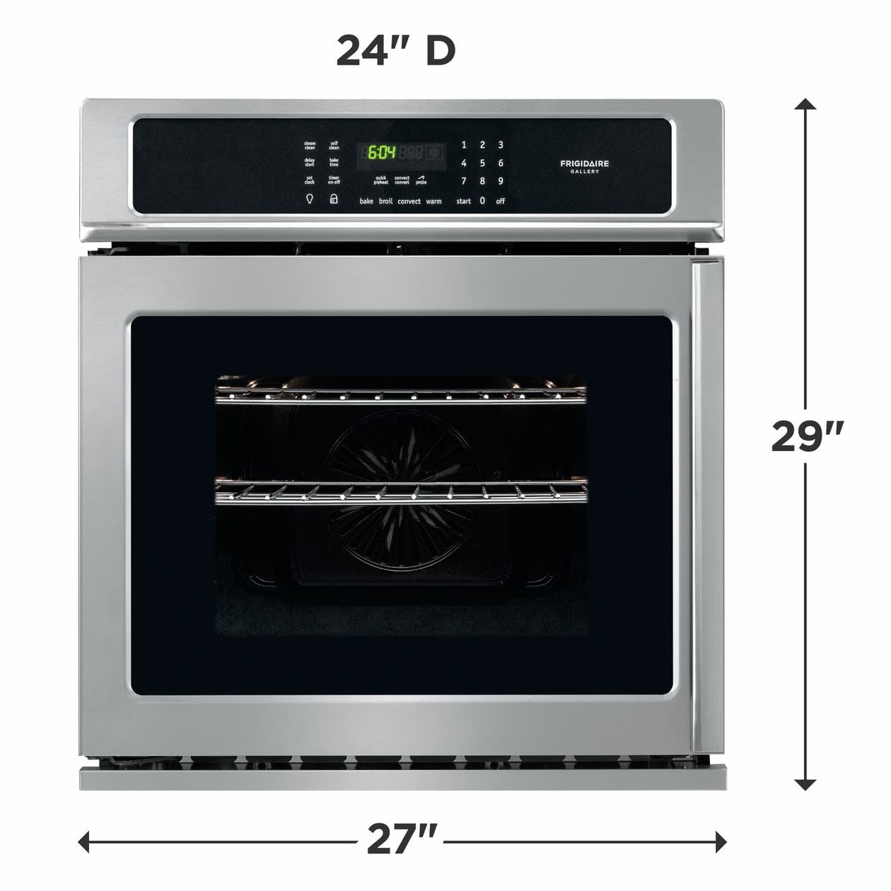 Frigidaire FGEW276SPF Stainless Steel