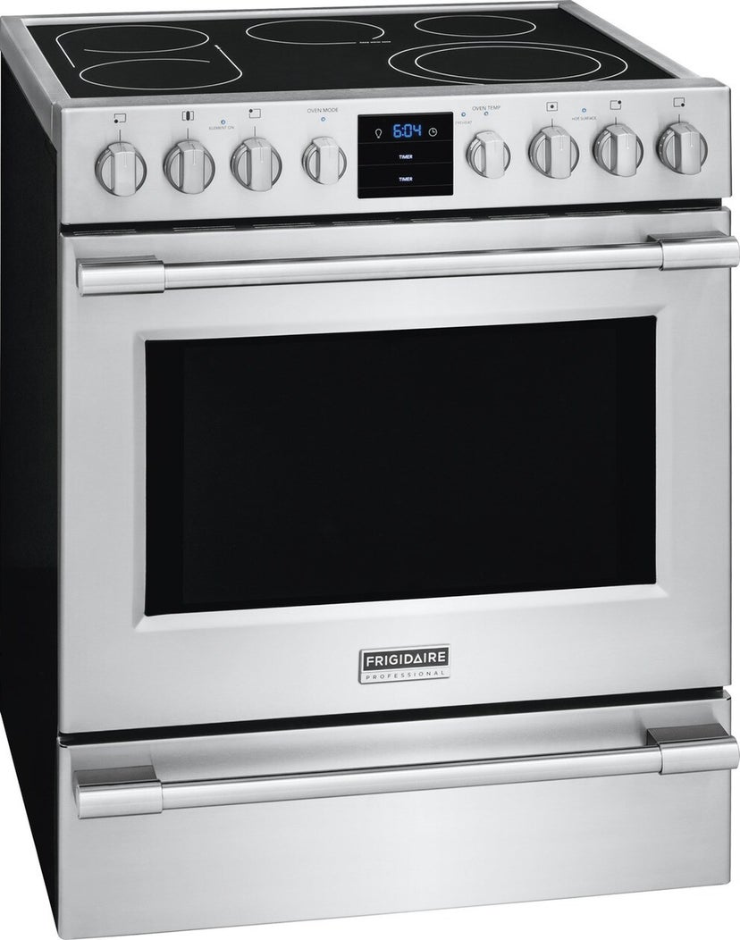 Frigidaire FPEH3077RF 30" Electric Freestanding Range with 5 Smoothtop C...