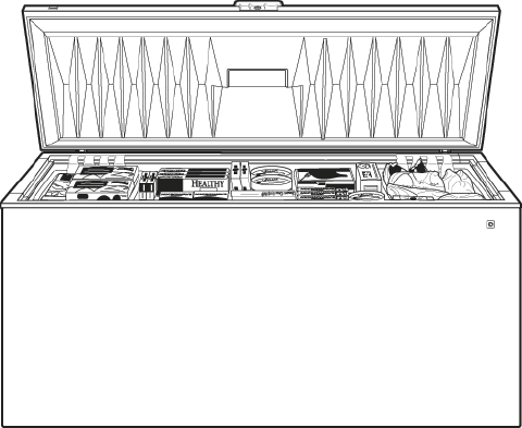 GE FCM22DHWW White