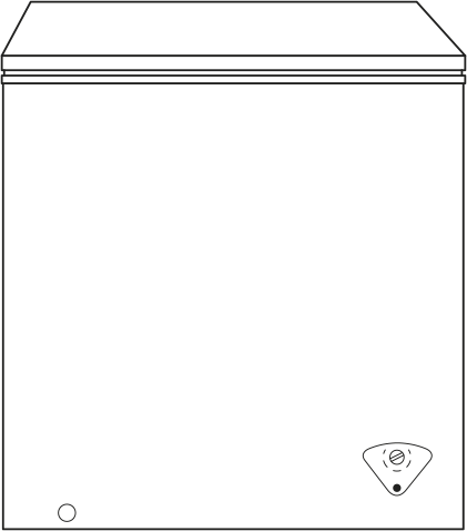 GE FCM5SKWW 5.0 Cu. Ft., 29 Inch