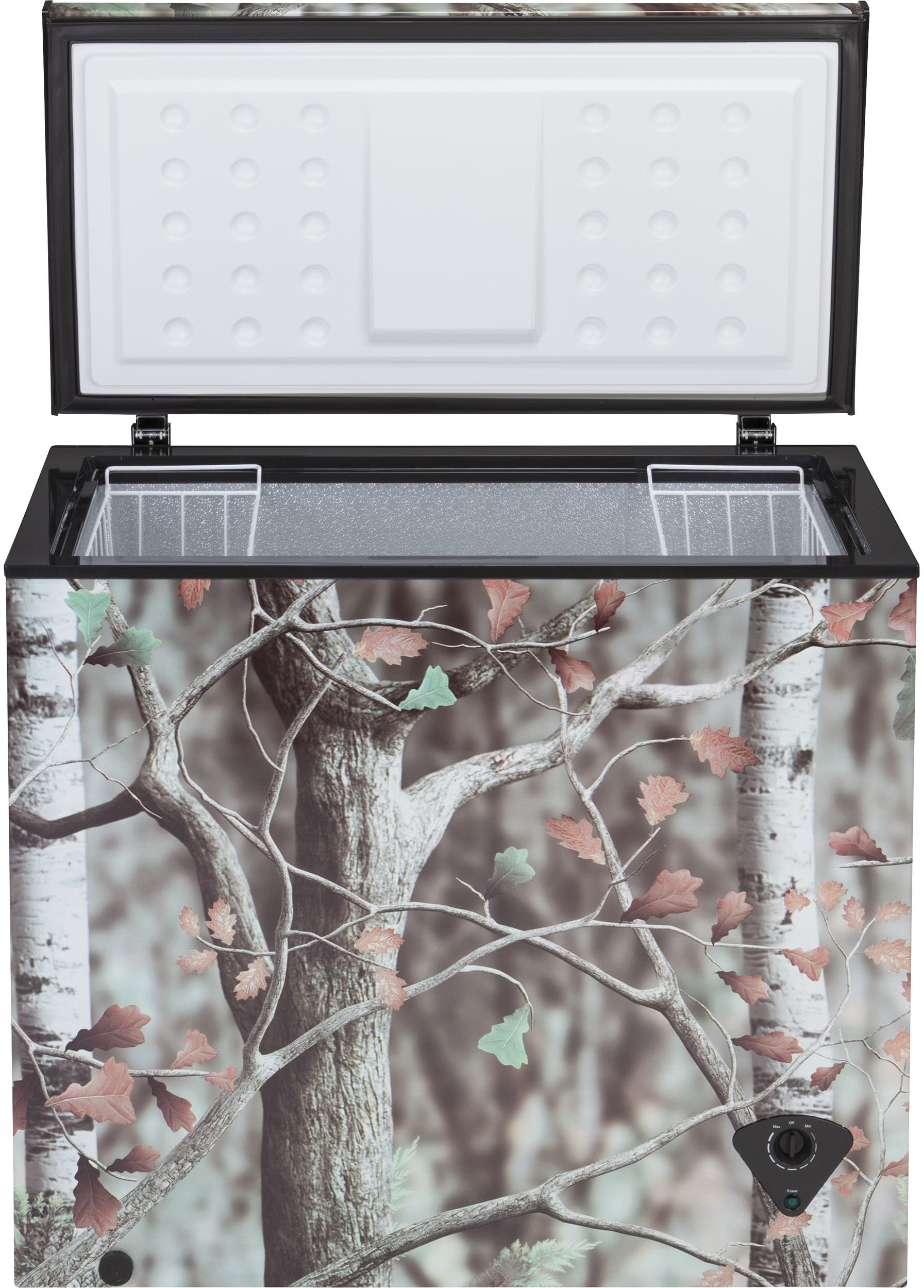GE FCM7CJCD 7.0 Cu. Ft. Camouflage Manual Defrost Chest Freeze...
