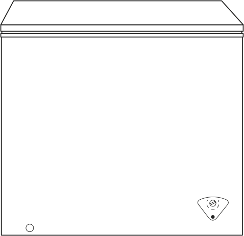 GE FCM7SHWW White