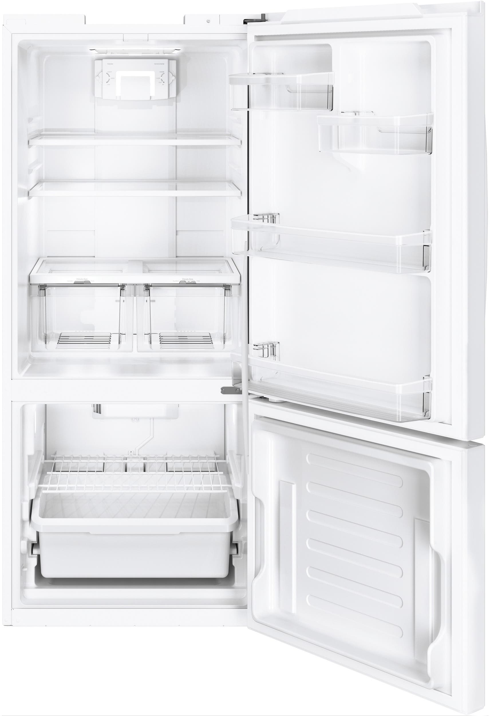 GE GBE21DGKWW White