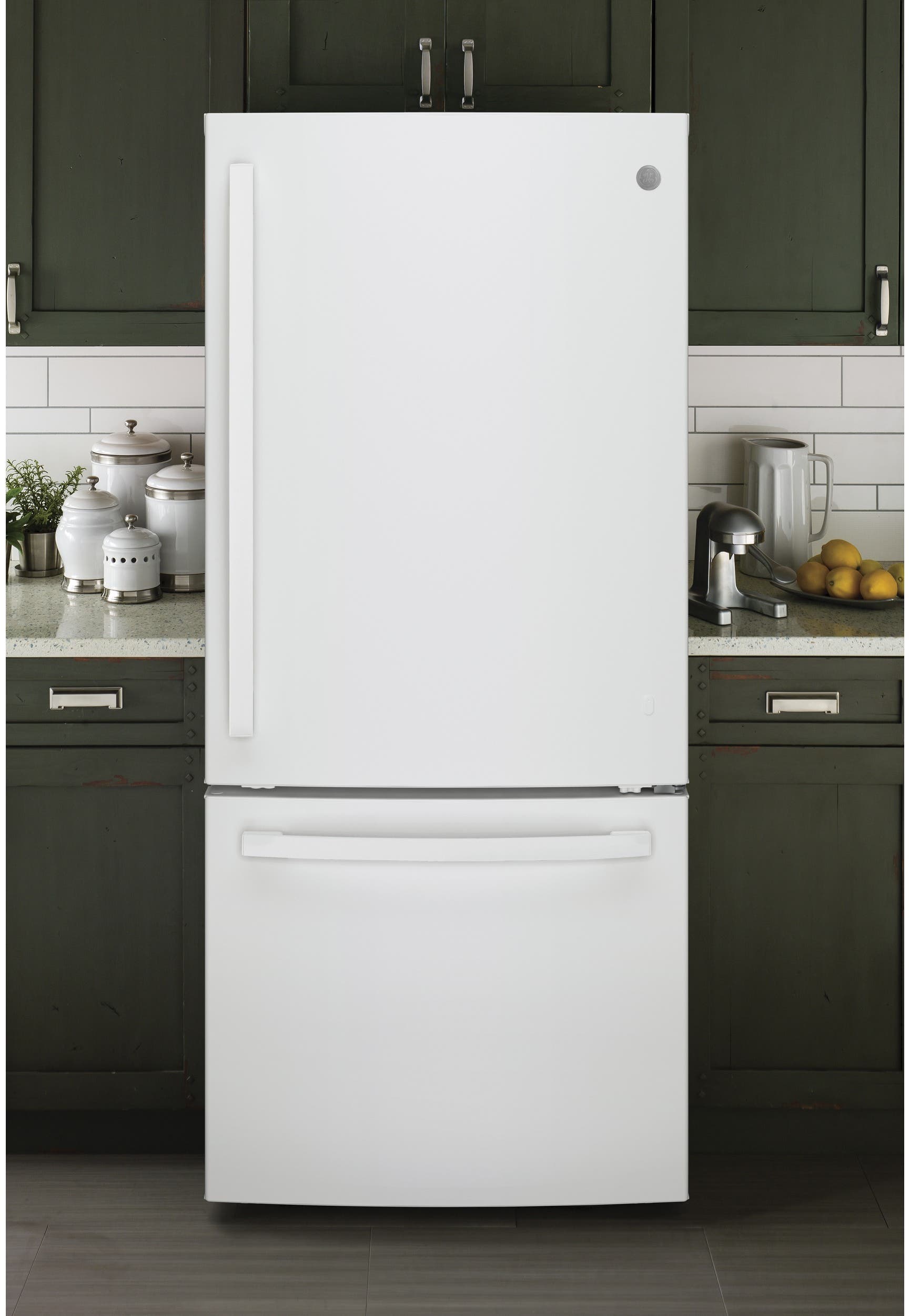 GE GBE21DGKWW White