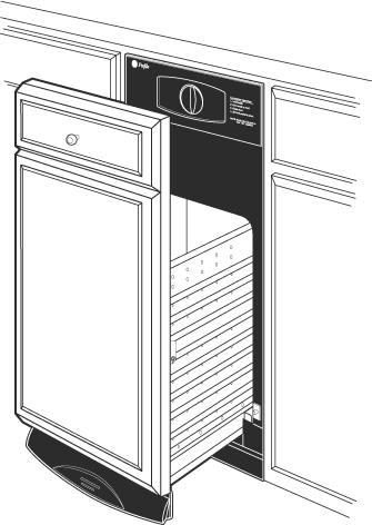 GE GCG1700LII Fully Integrated Trash Compactor