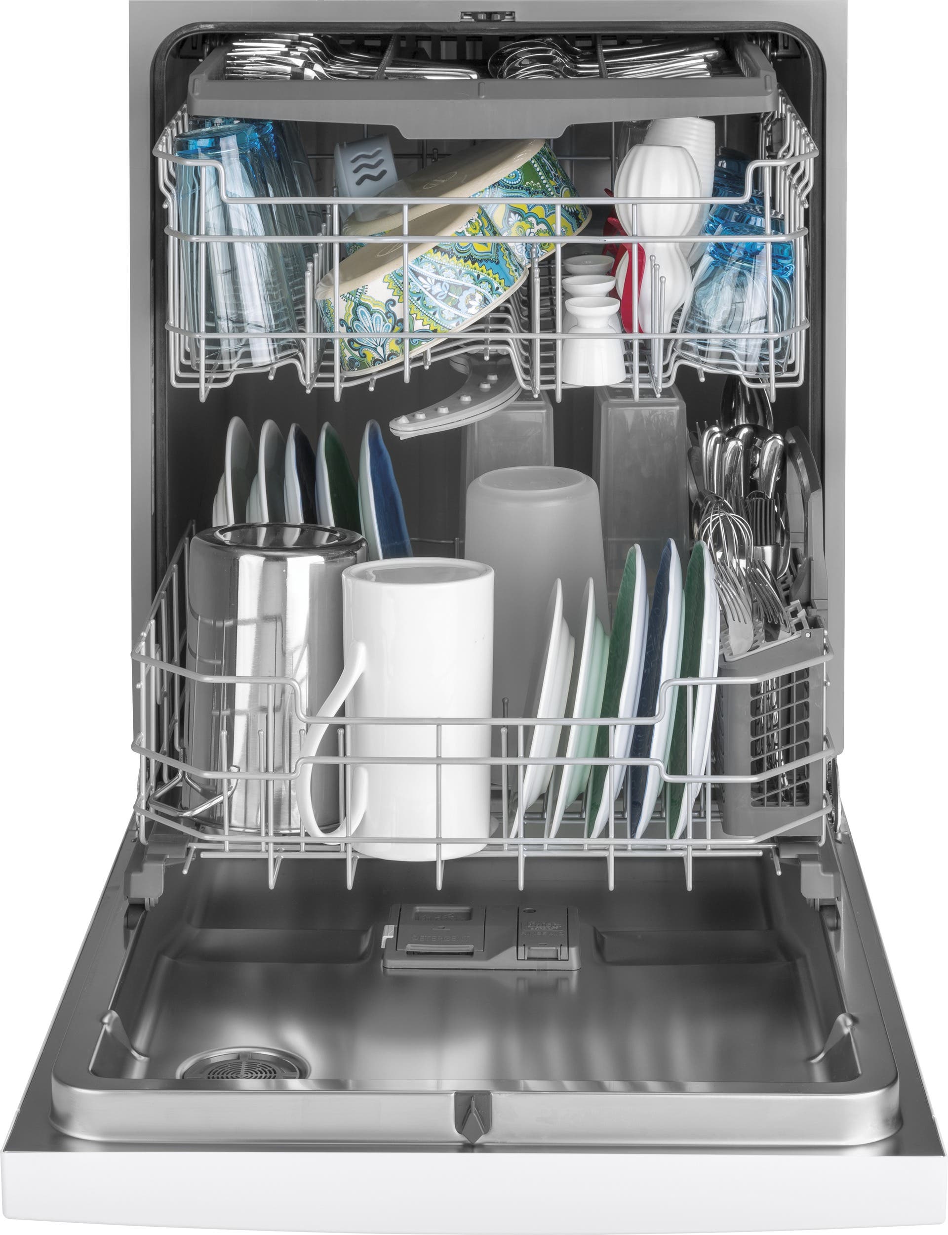 GE GDF640HGMWW White