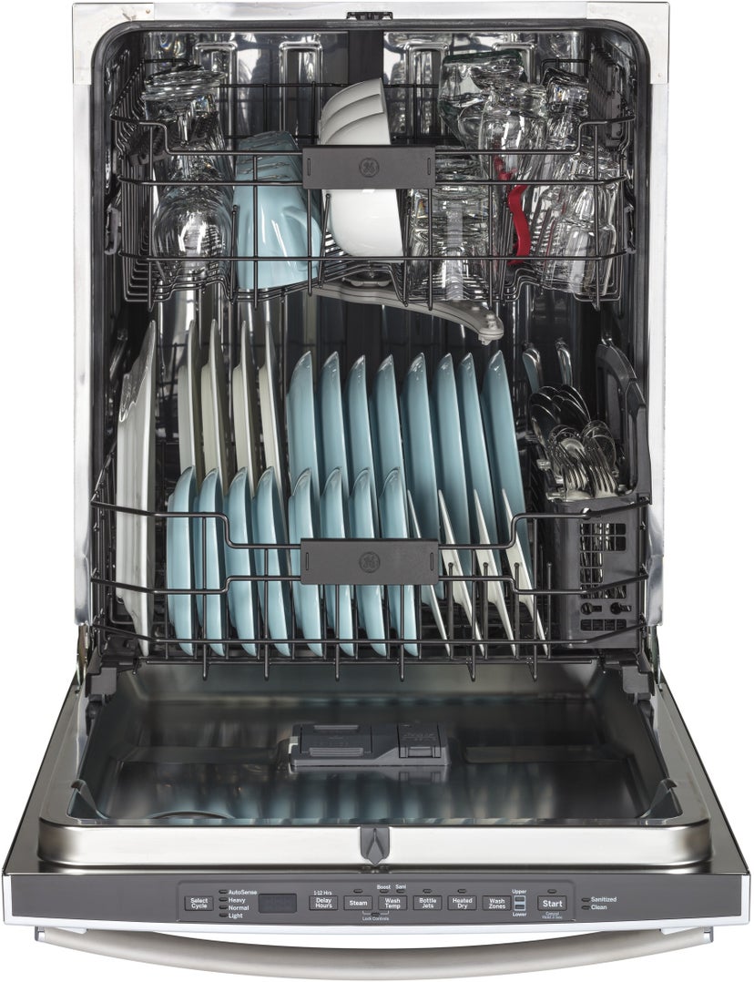 GE GDT655SSJSS 24 Inch Built-In Dishwasher with 16 Place Settings...