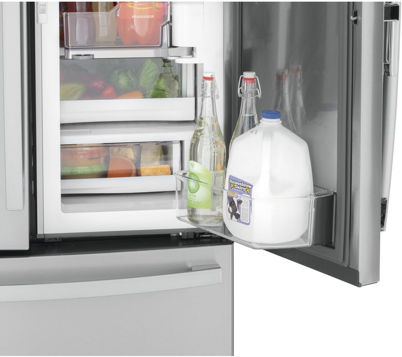GE GFD28GYNFS 36 Inch, 27.7 Cu. Ft. Freestanding French Door Ref...