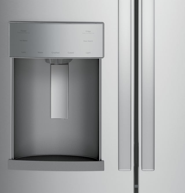 GE GFD28GYNFS 36 Inch, 27.7 Cu. Ft. Freestanding French Door Ref...