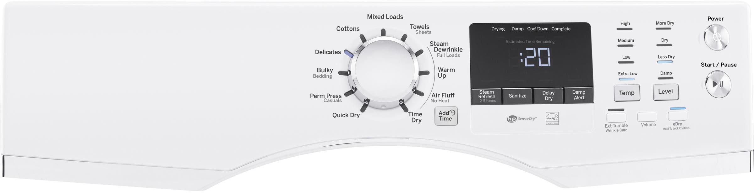 GE GFD45GSSMWW White