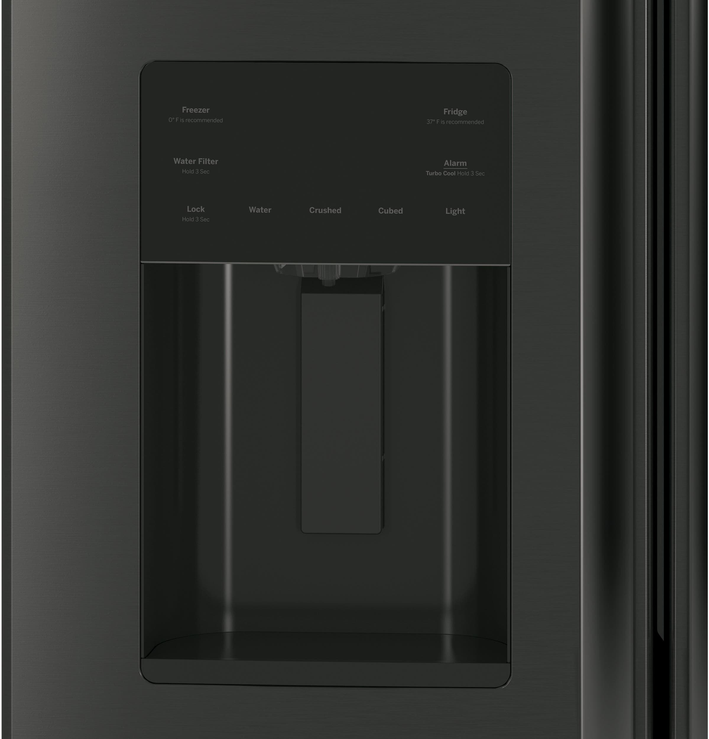 GE GFE24JBLTS Black Stainless Steel