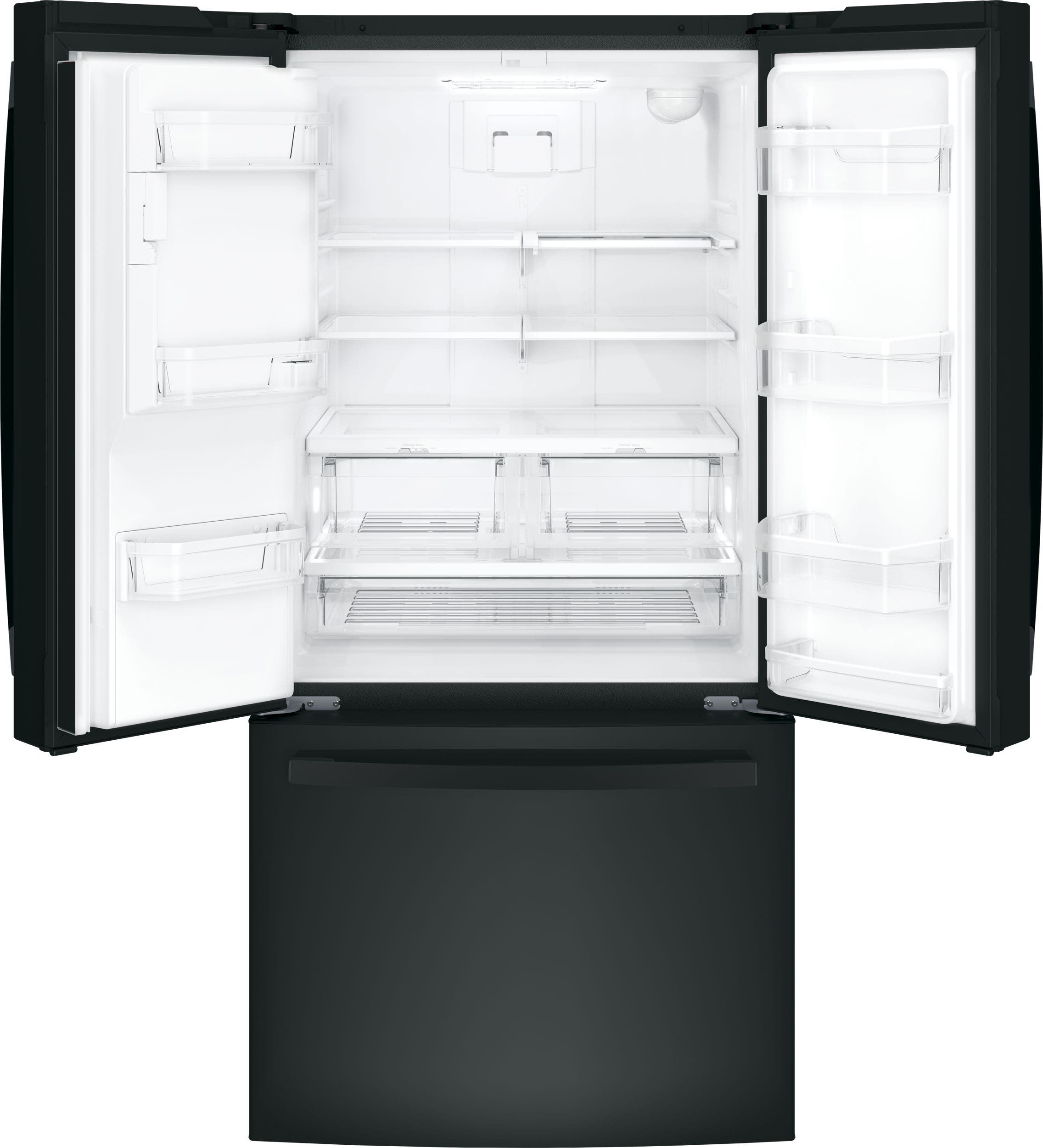 GE GFE24JGKBB High-Gloss Black