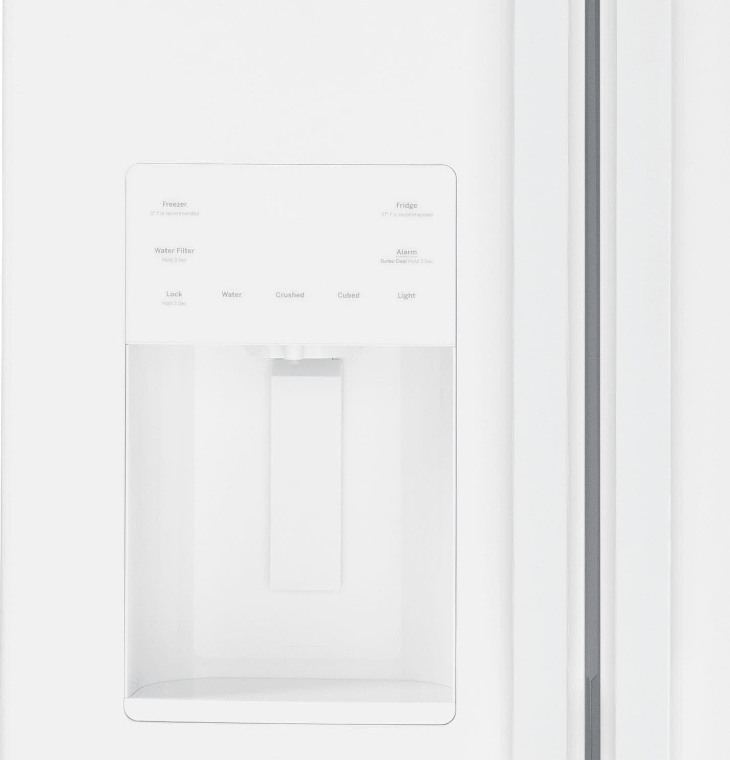 GE GFE24JGKWW High-Gloss White