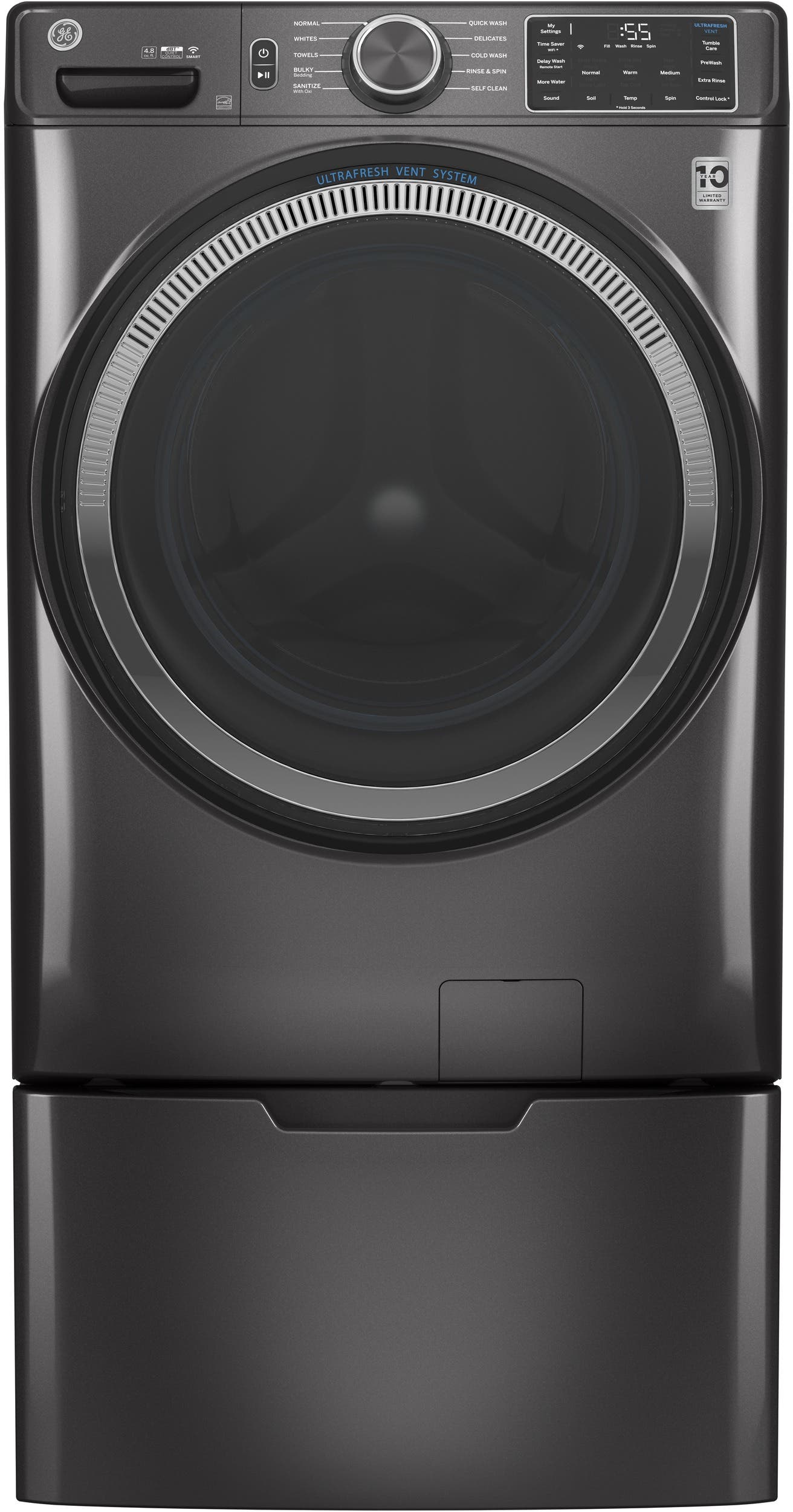 GE GFW550SPNDG Diamond Gray
