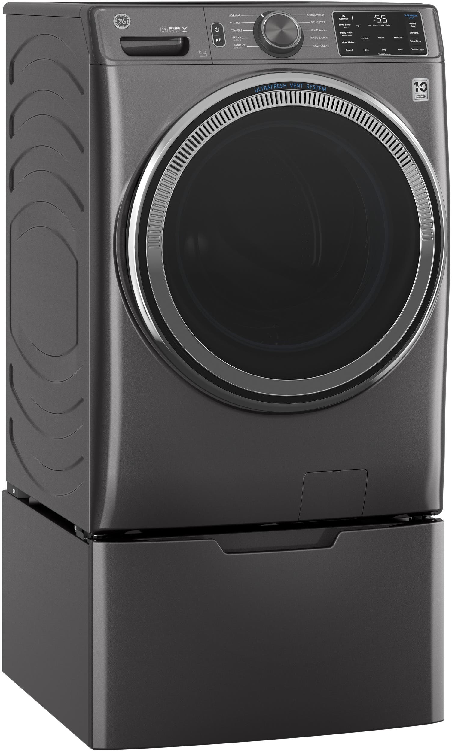 GE GFW550SPNDG Diamond Gray