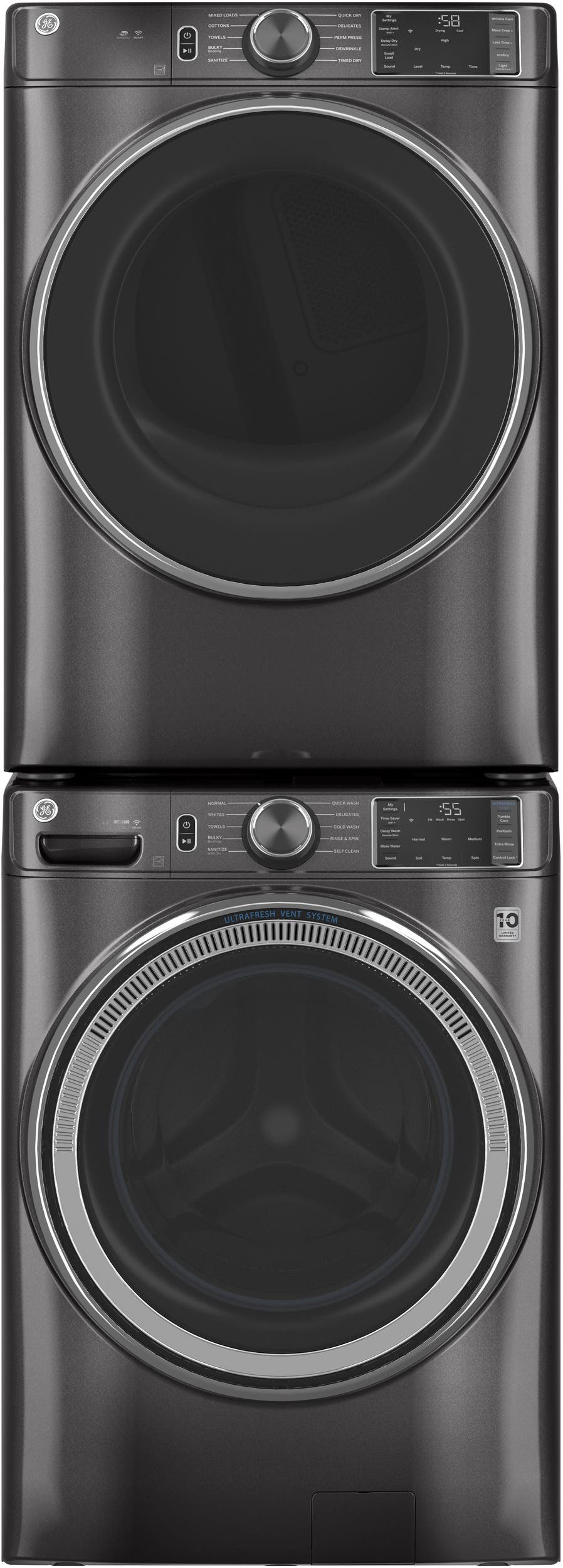 GE GFW550SPNDG Diamond Gray