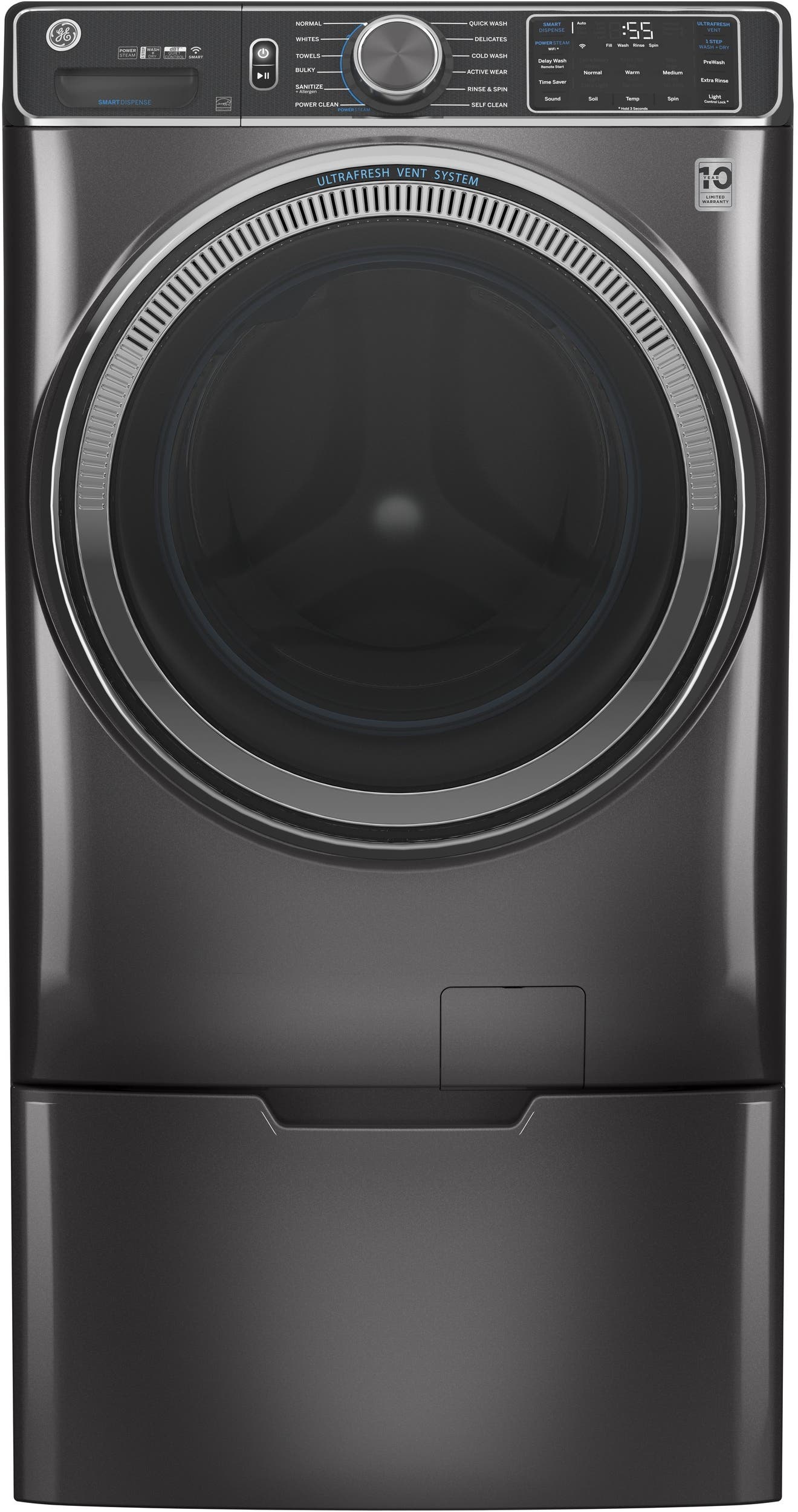 GE GFW850SPNDG Diamond Gray