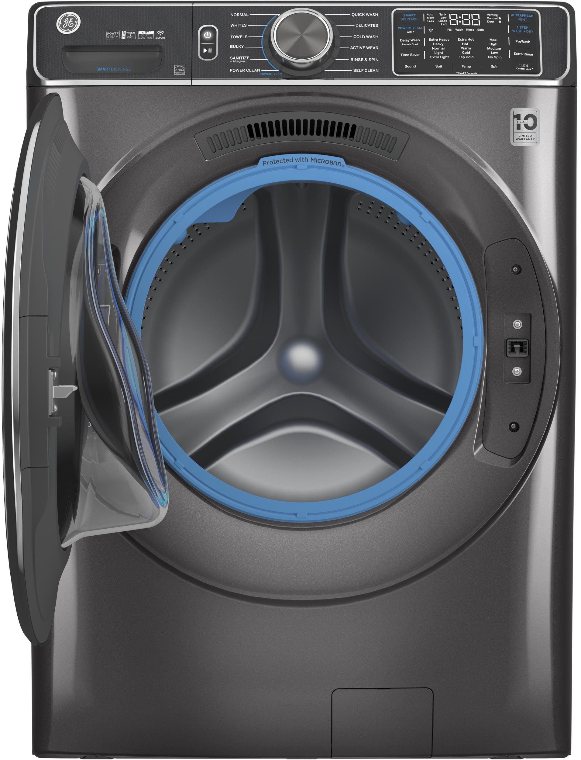 GE GFW850SPNDG Diamond Gray