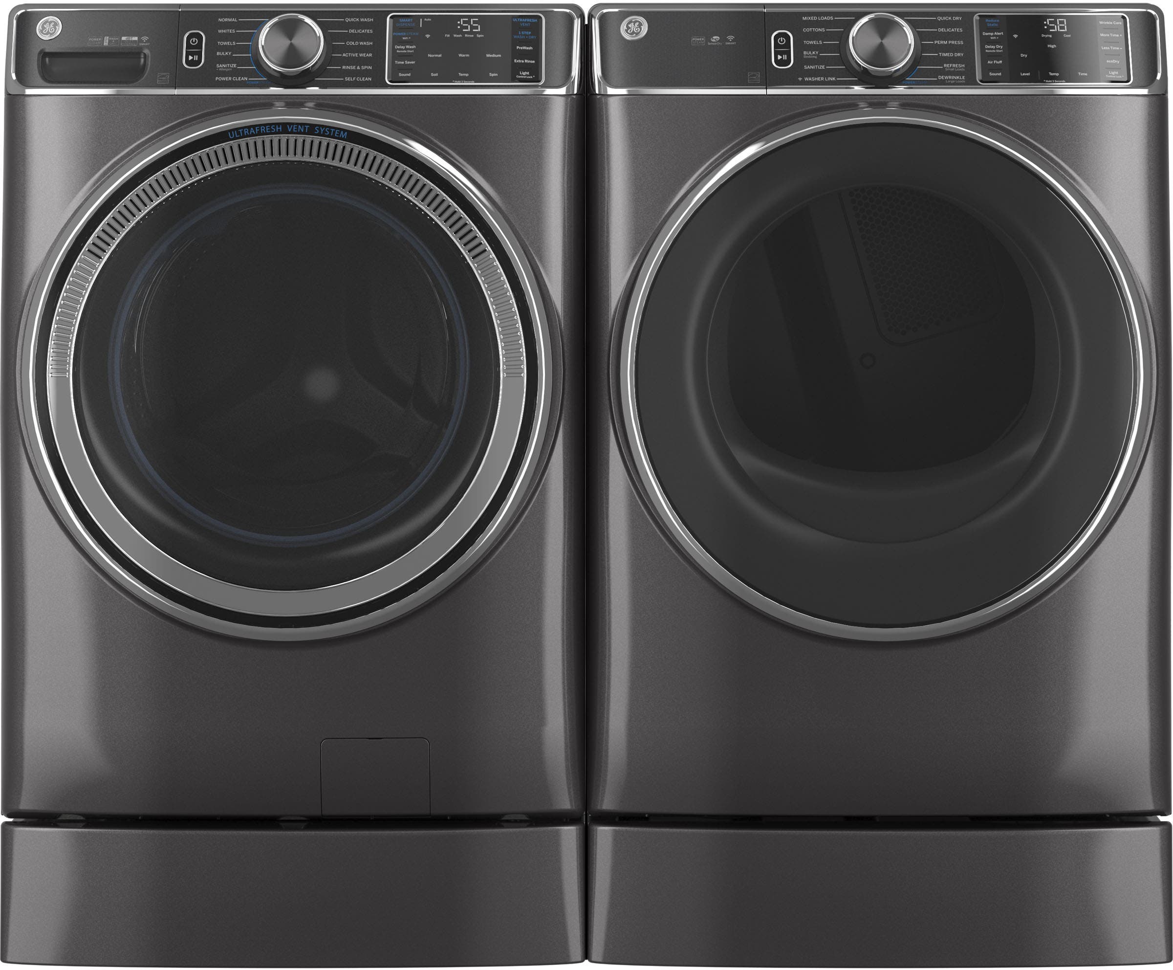 GE GFW850SPNDG Diamond Gray
