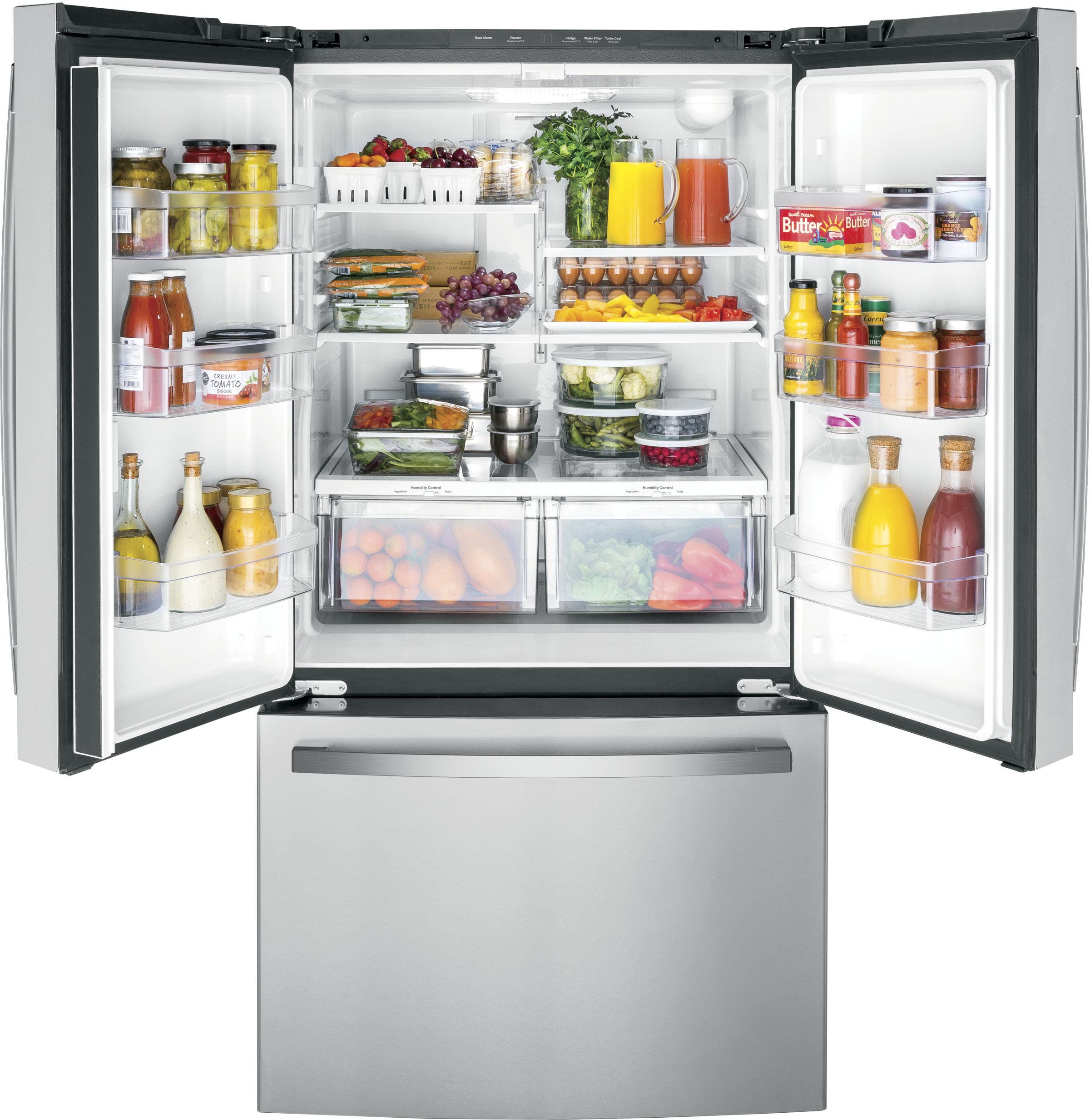 GE GNE27ESMSS Stainless Steel