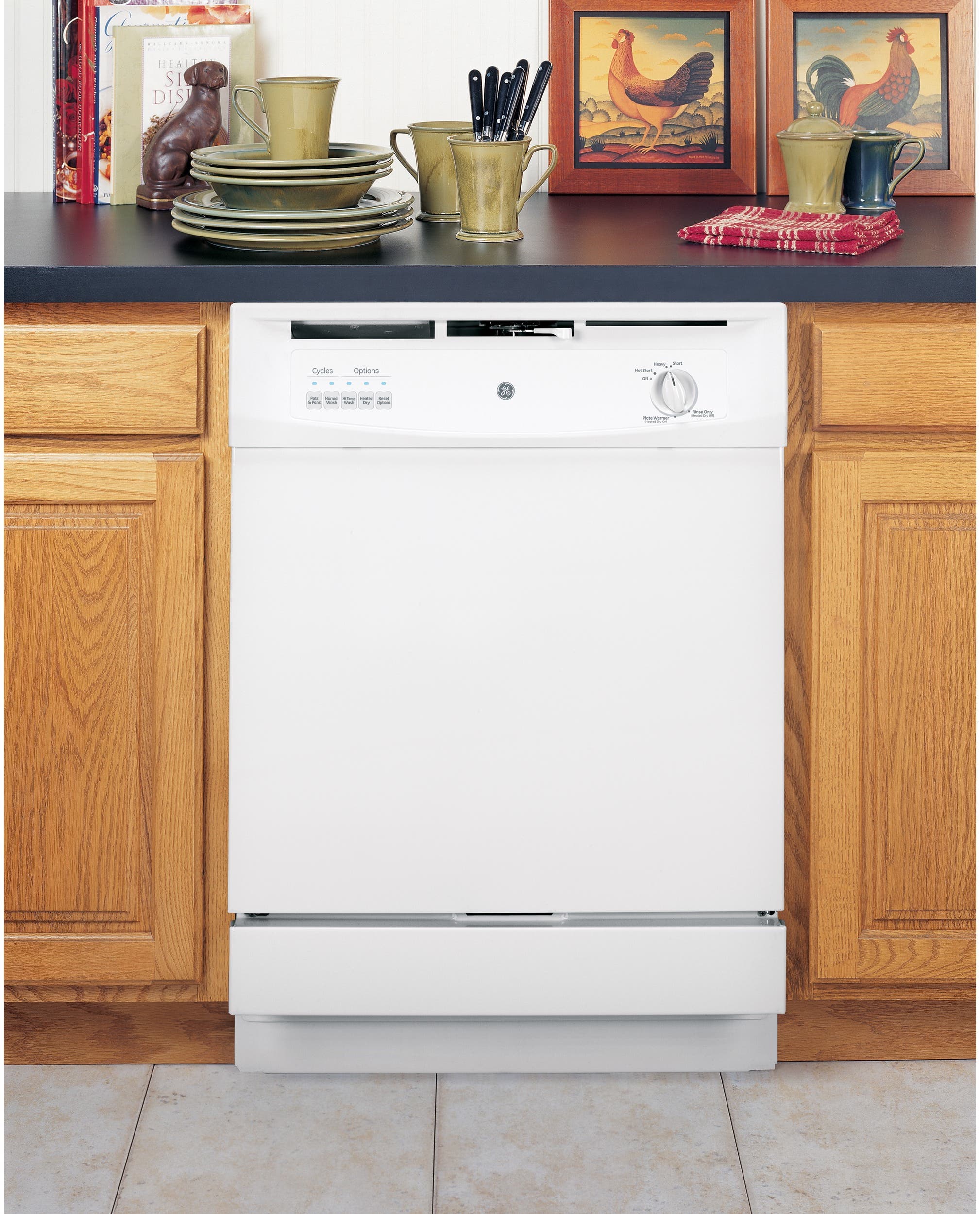 GE GSD3301KWW White